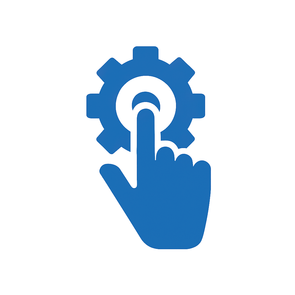 Symbol für Auswahl und Kontrolle über Projekte